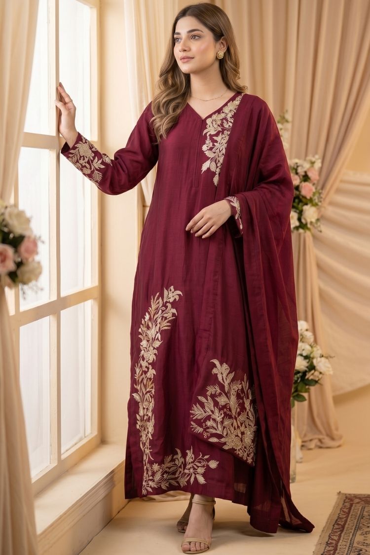 zareen maroon